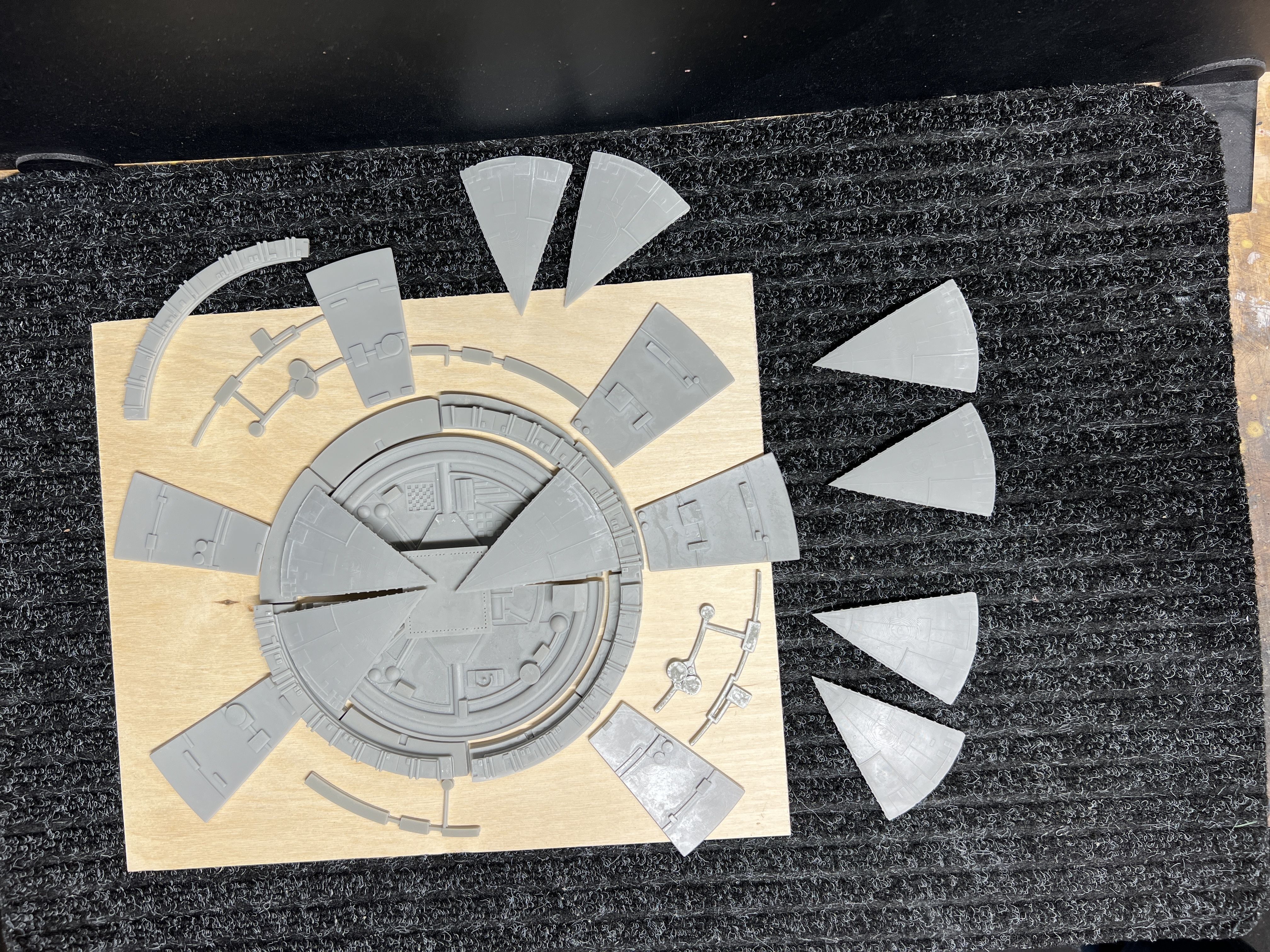 Moebius 2001 A Space Odyssey Aries 1B Moon Base Kit 3D STL Files 3D print model_1