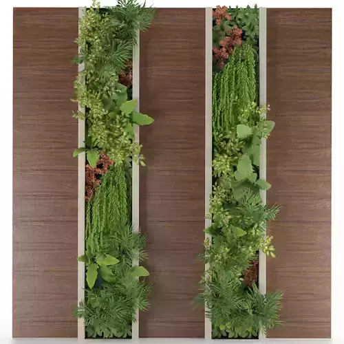 Green-Wall-001 vertical garden wall planter