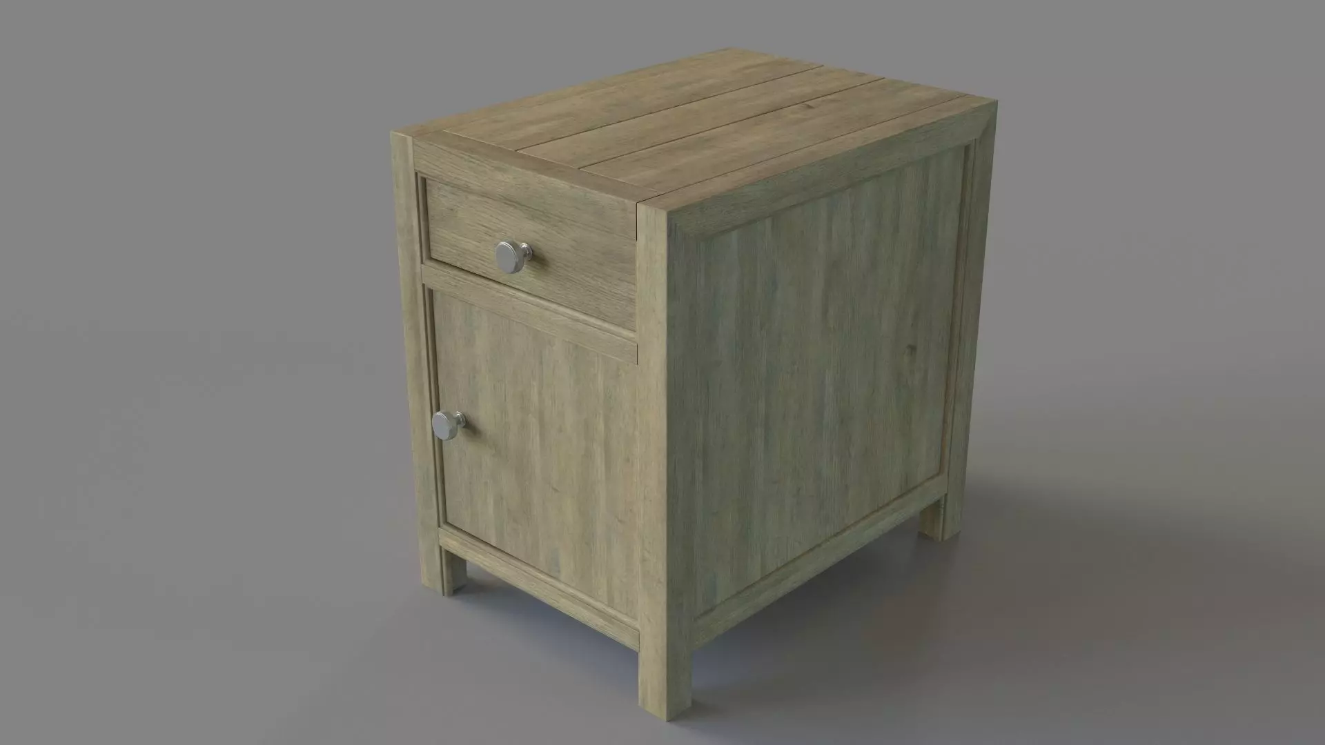 Living Room Surfrider Chairside Chest 3D model