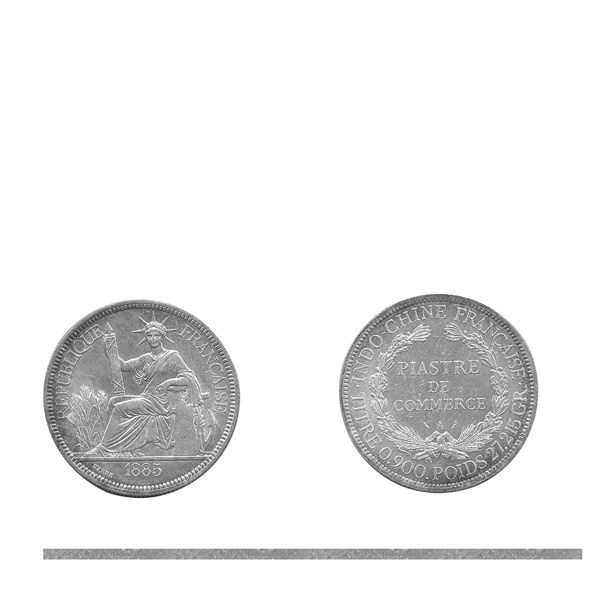 true piastres collection Low-poly 3D model_6