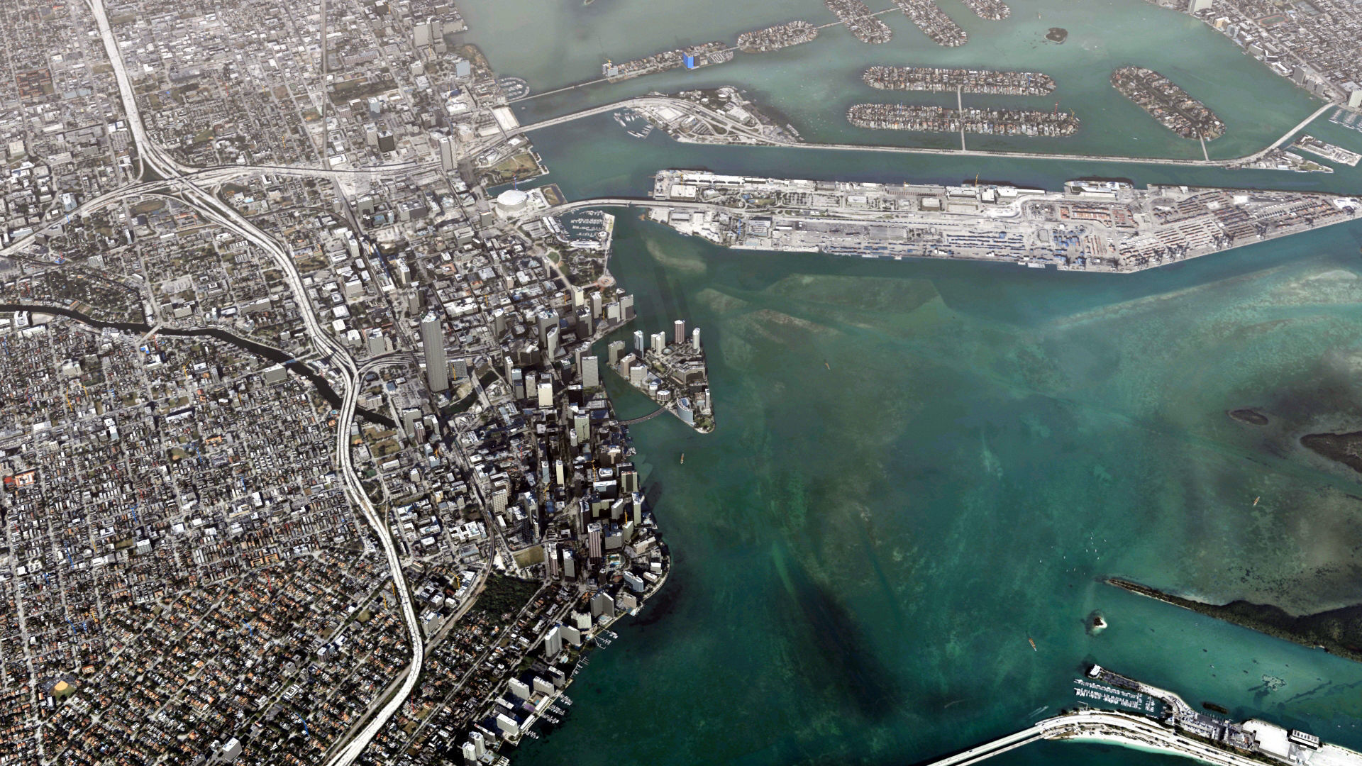 Miami City USA 3D model_24