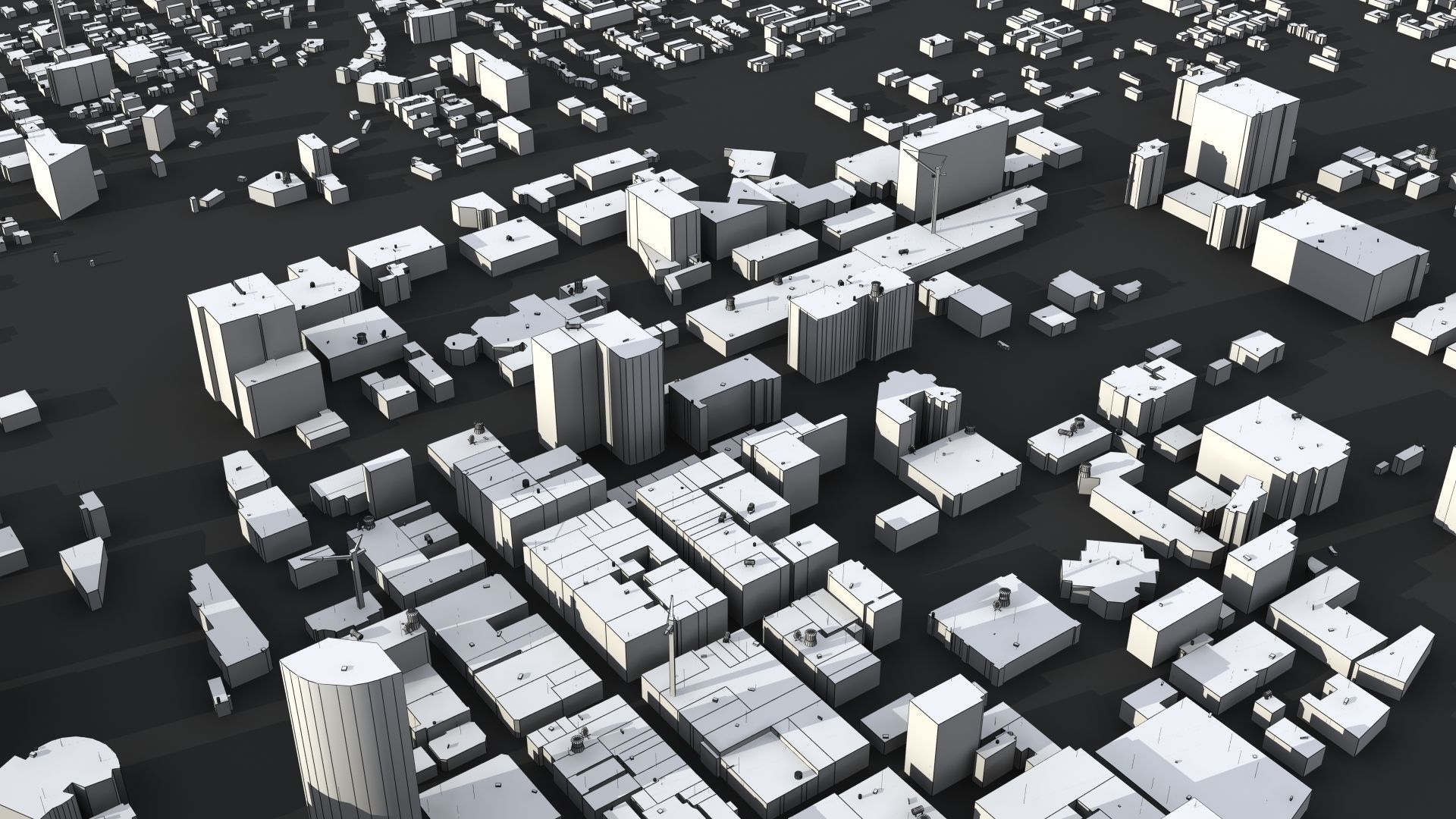 Miami City USA 3D model_37