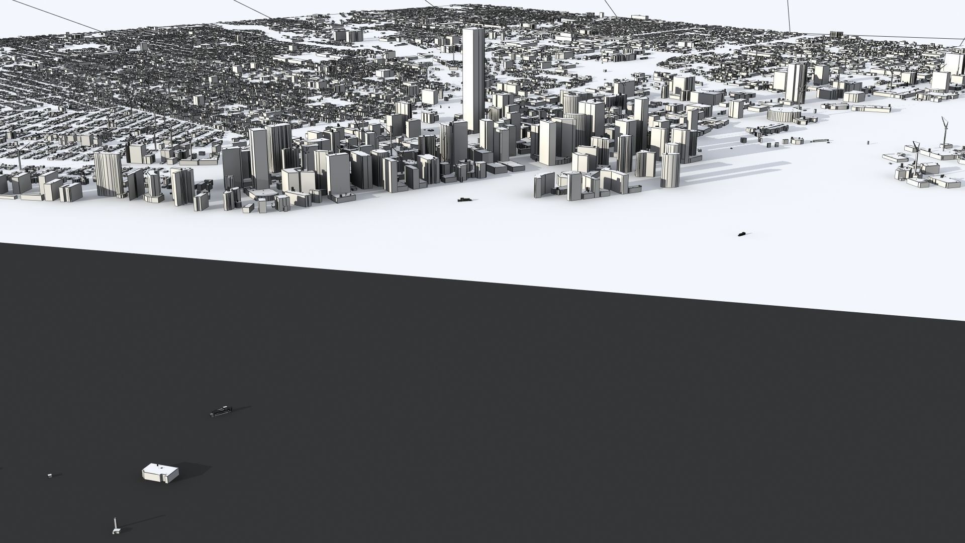 Miami City USA 3D model_33