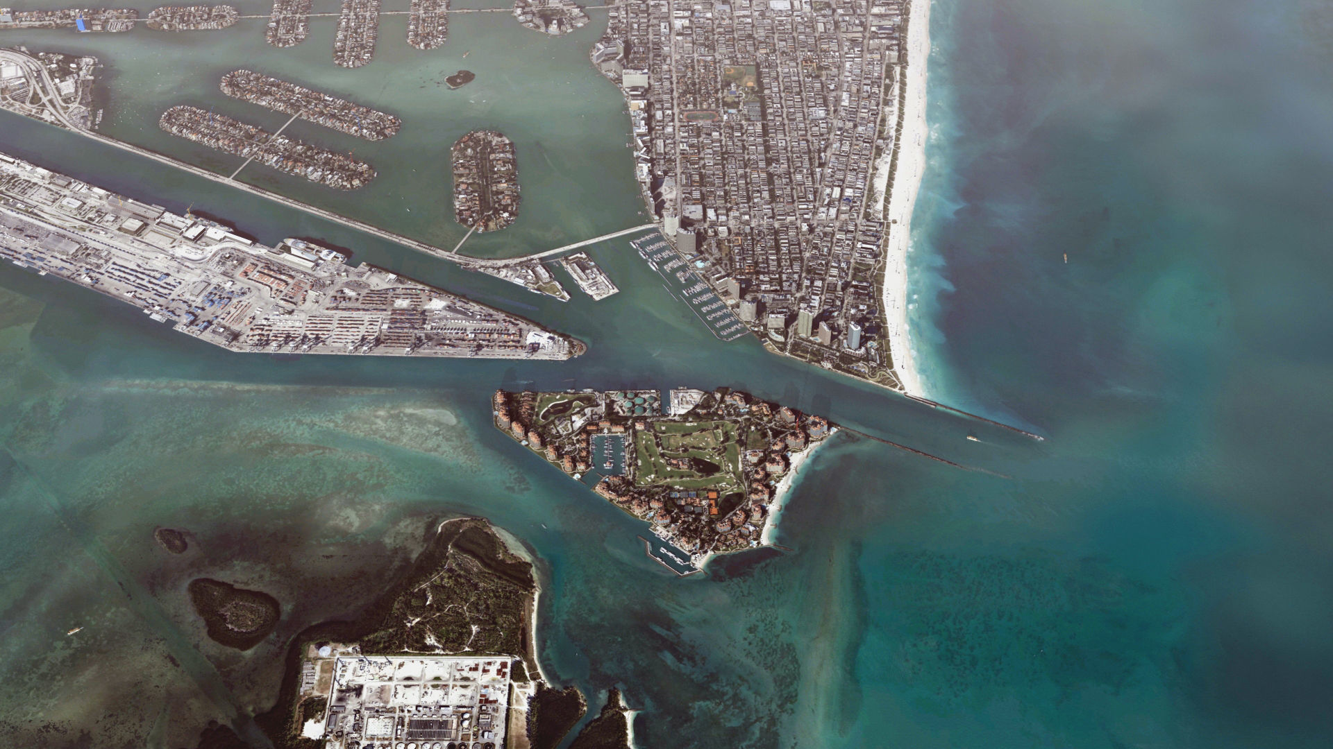 Miami City USA 3D model_23