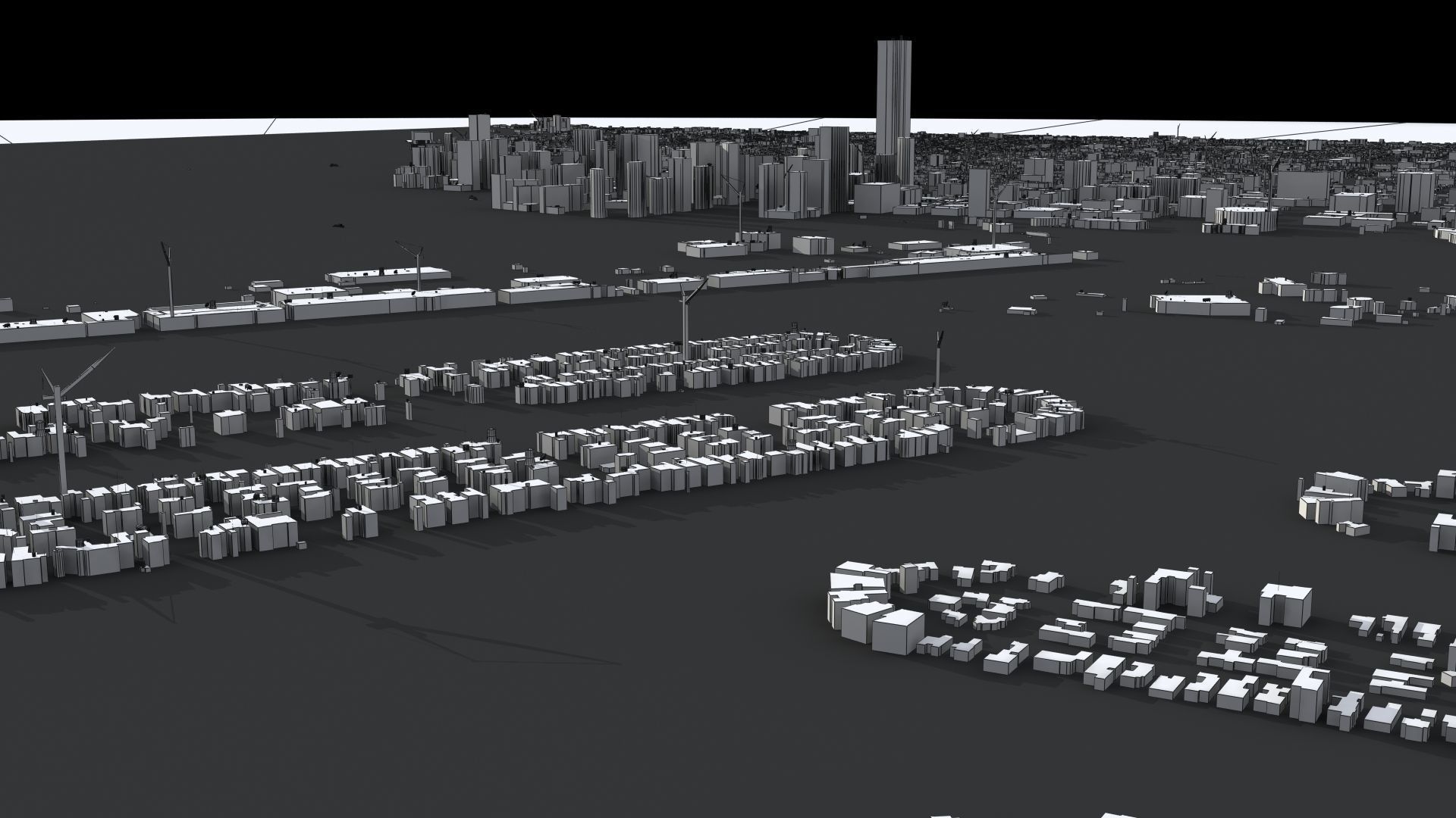 Miami City USA 3D model_40