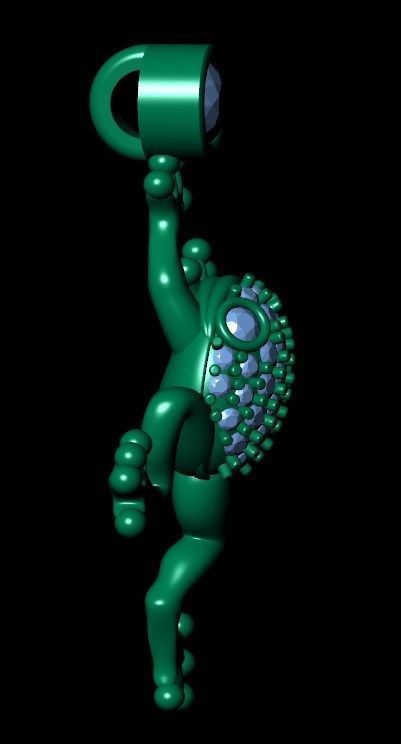 Pendant kt15 3D print model_11