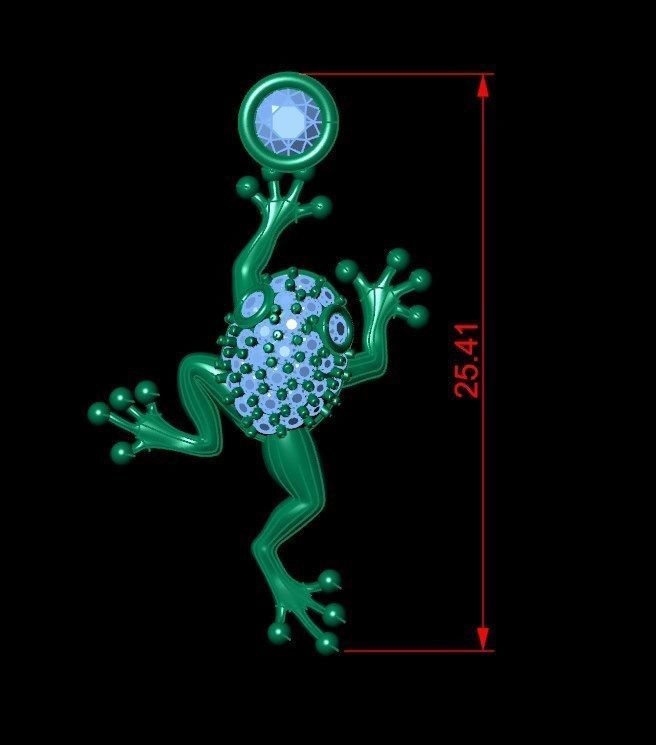 Pendant kt15 3D print model_6