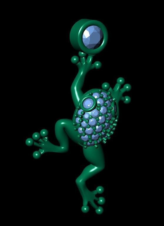 Pendant kt15 3D print model_9