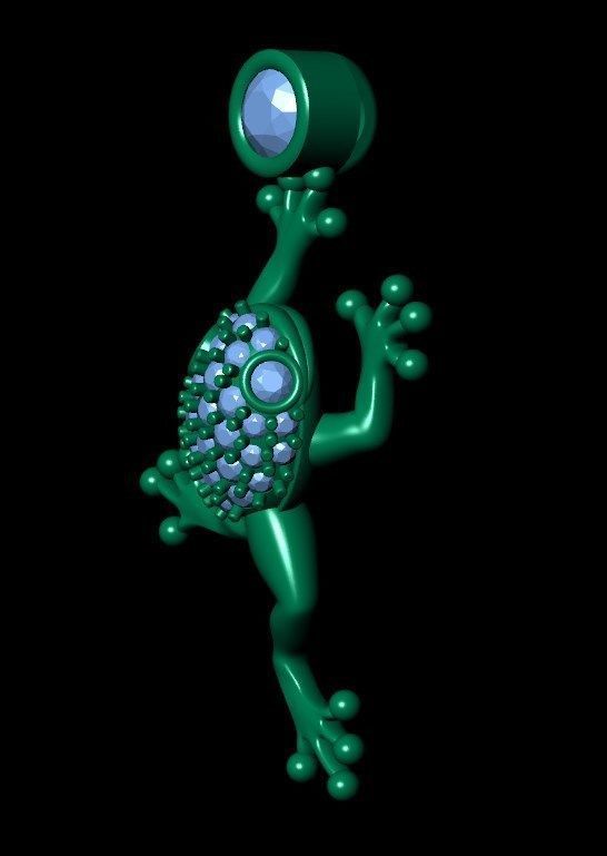 Pendant kt15 3D print model_8