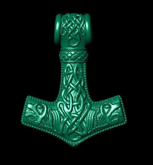 Pendant kt33 3D print model_12