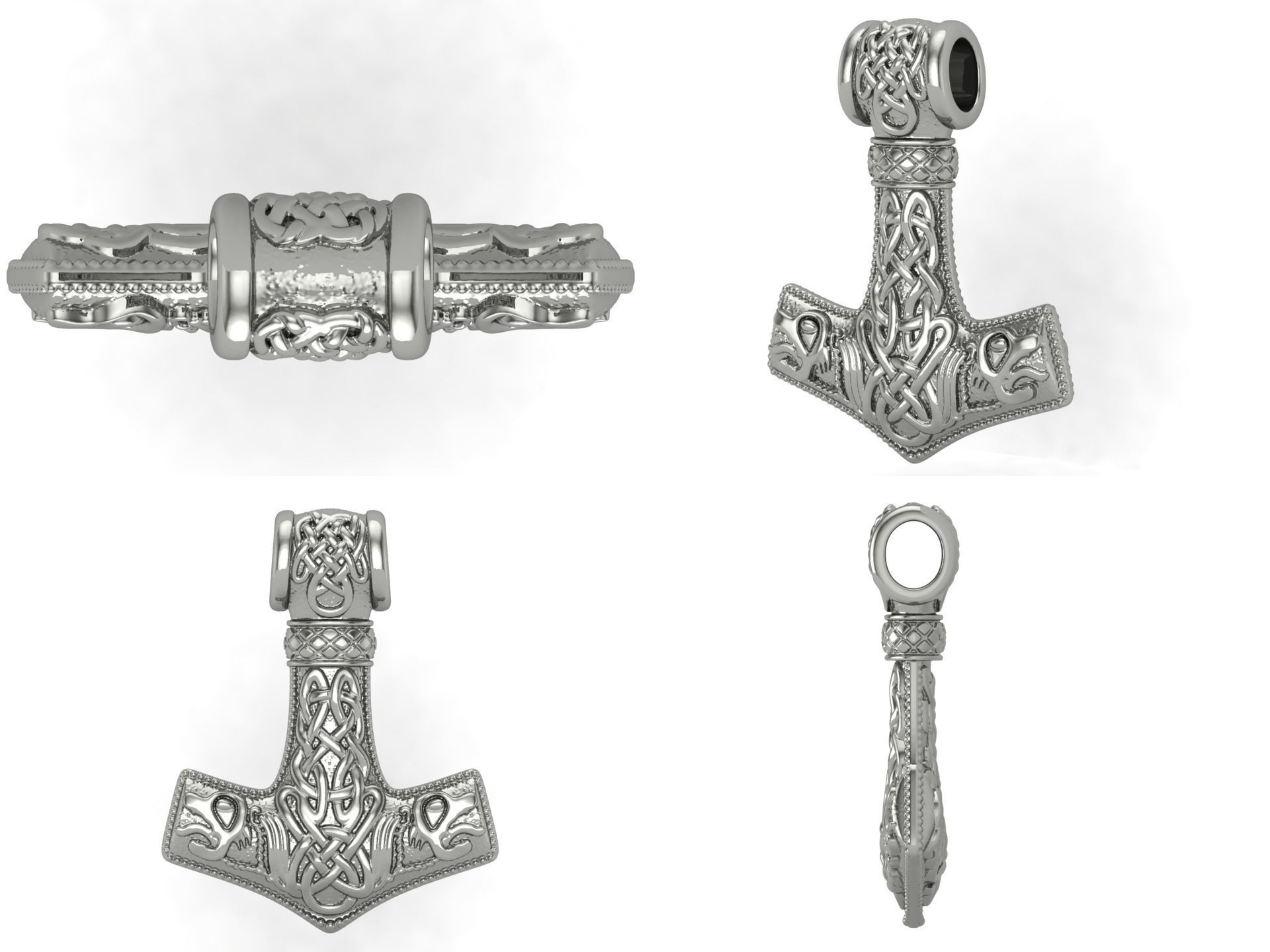 Pendant kt33 3D print model_6