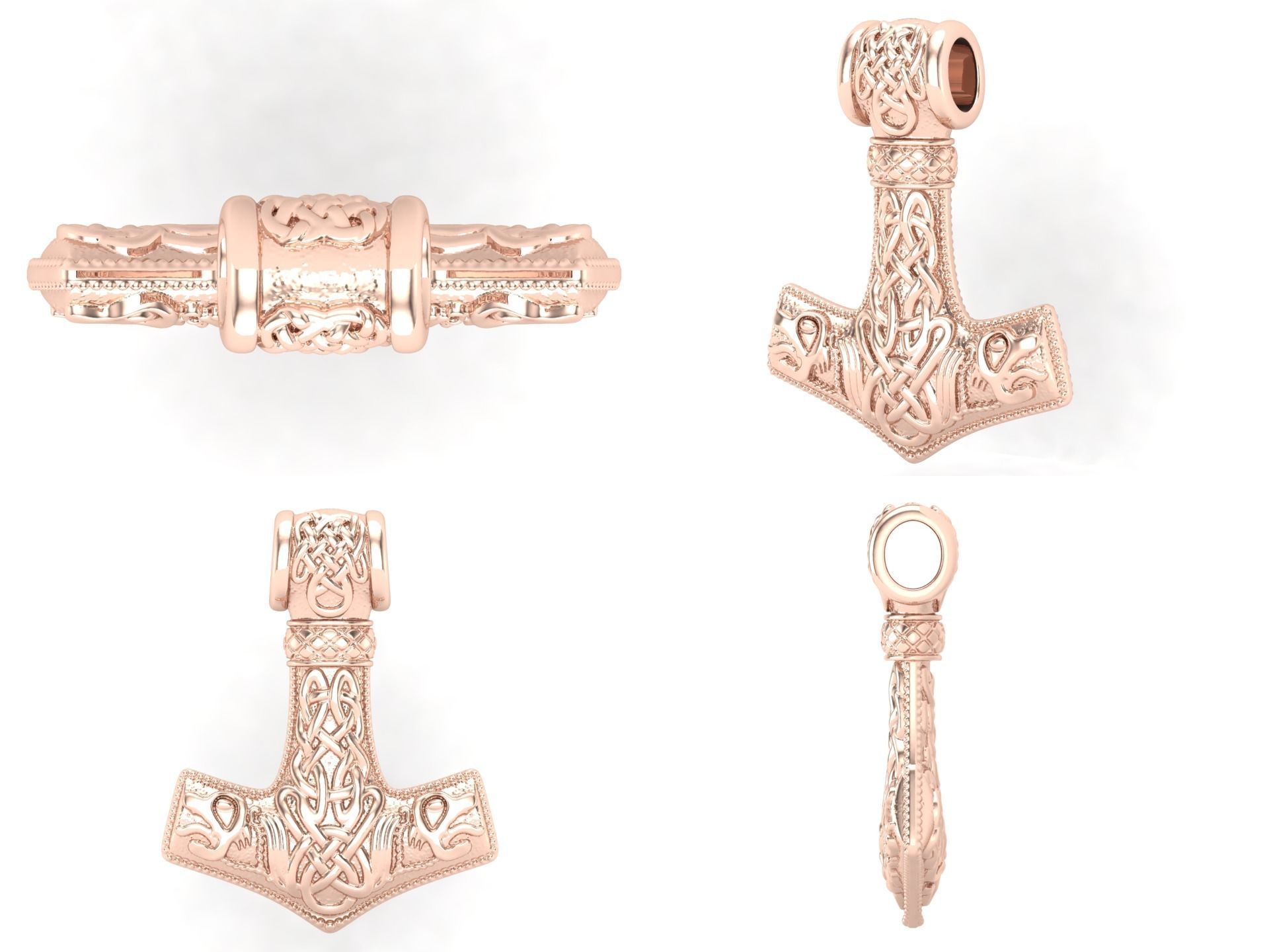 Pendant kt33 3D print model_8