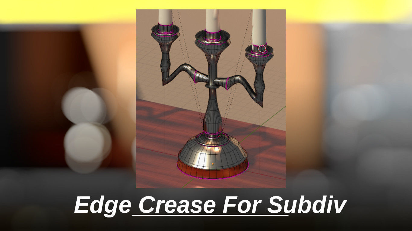 3 Branch Candelabra 3D model_3