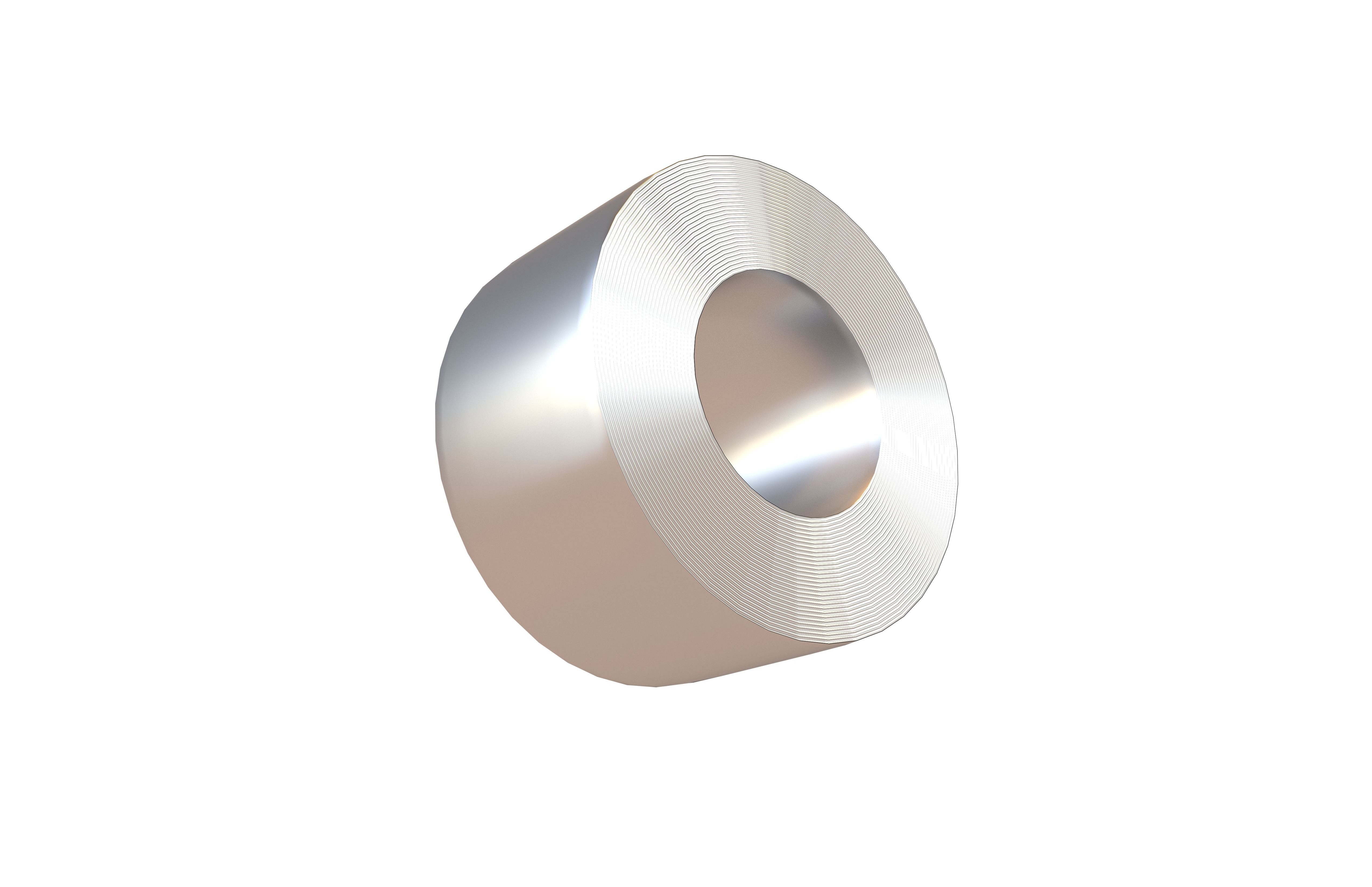 Metal Coil v1 001 Low-poly 3D model_2