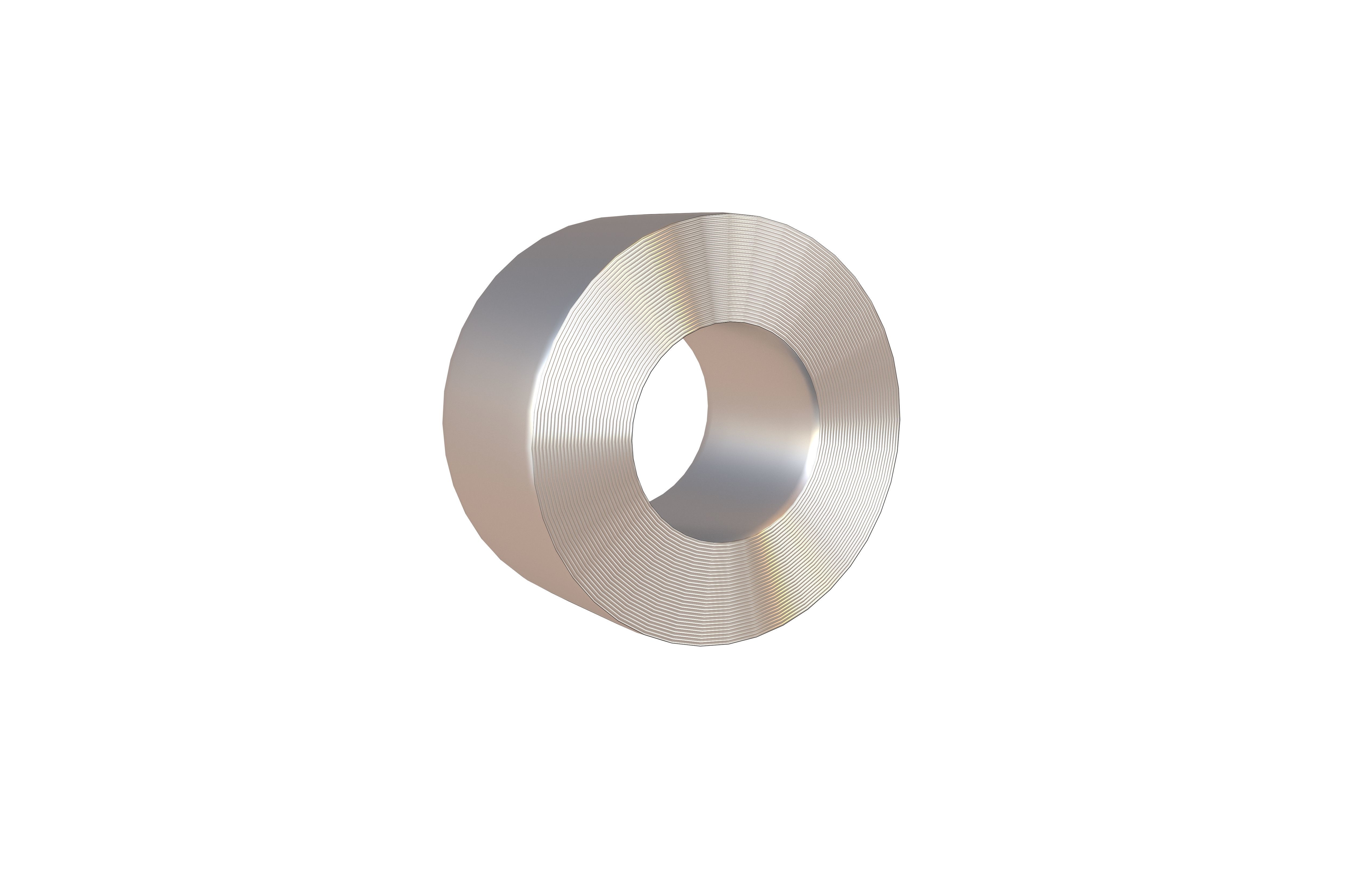 Metal Coil v1 001 Low-poly 3D model_1