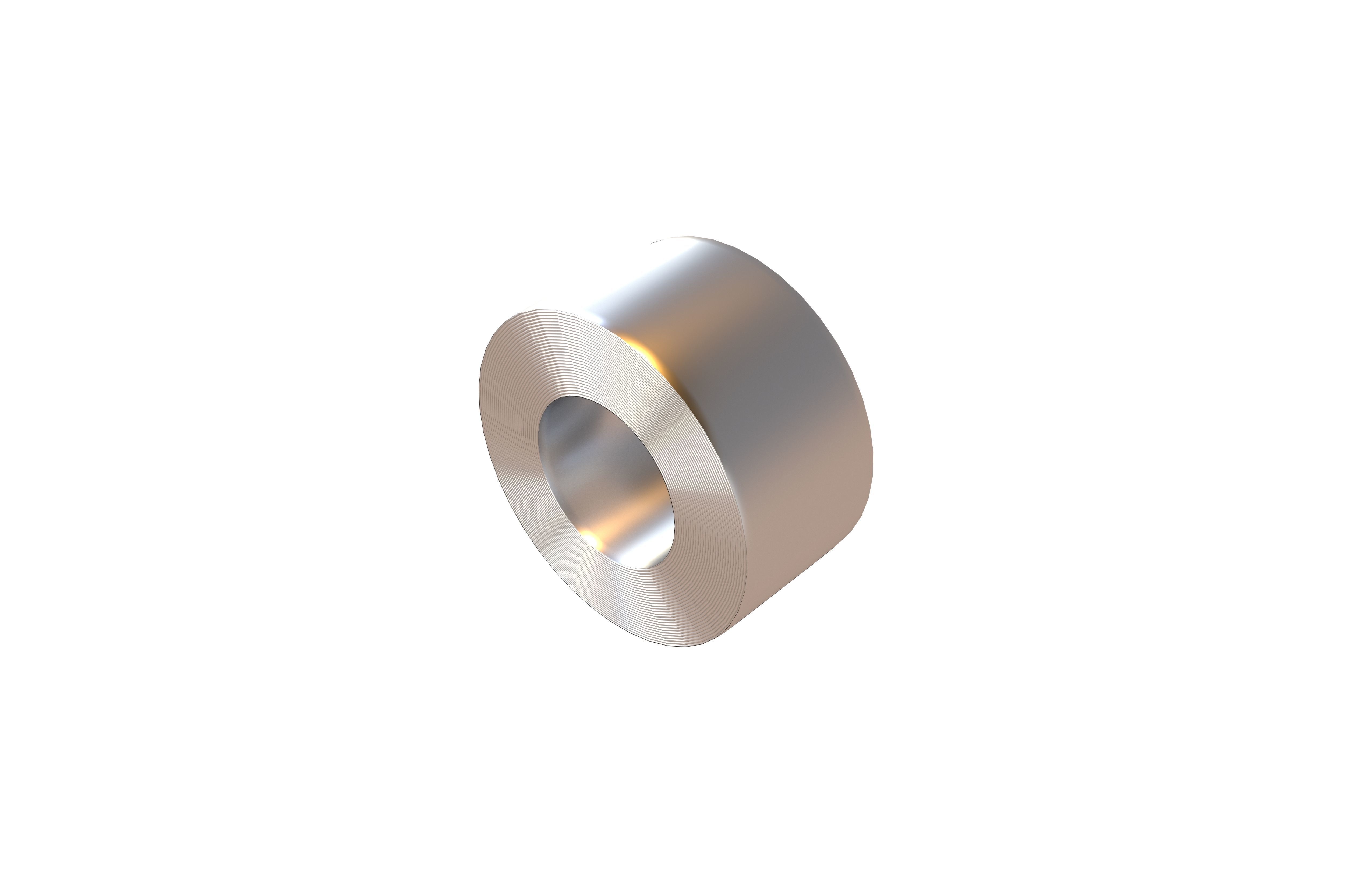 Metal Coil v1 001 Low-poly 3D model_3