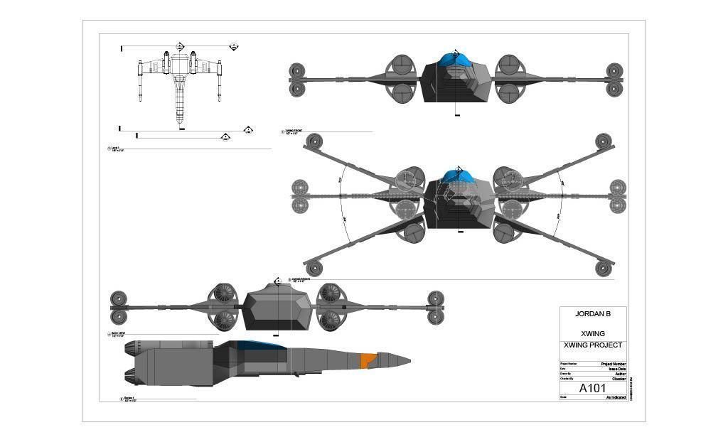 Revit X-Wing Elevate Your Designs with Interactive Wing Control Low-poly 3D model_2