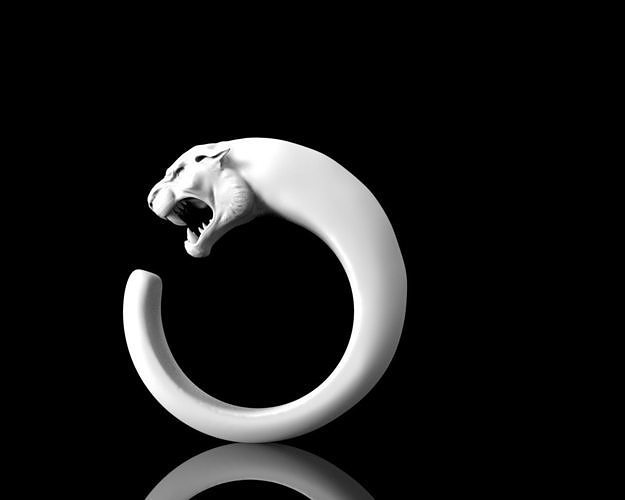 tiger ring puma panther 3D print model
