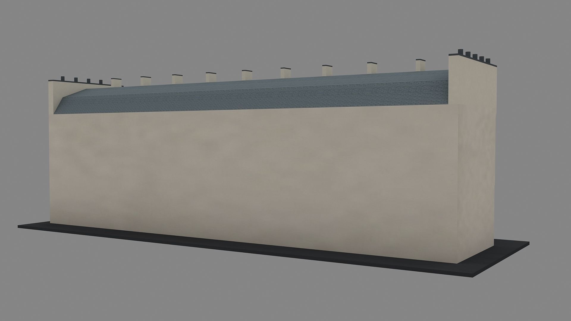 Typical Parisian Apartment 3d Building 09 3D model_7