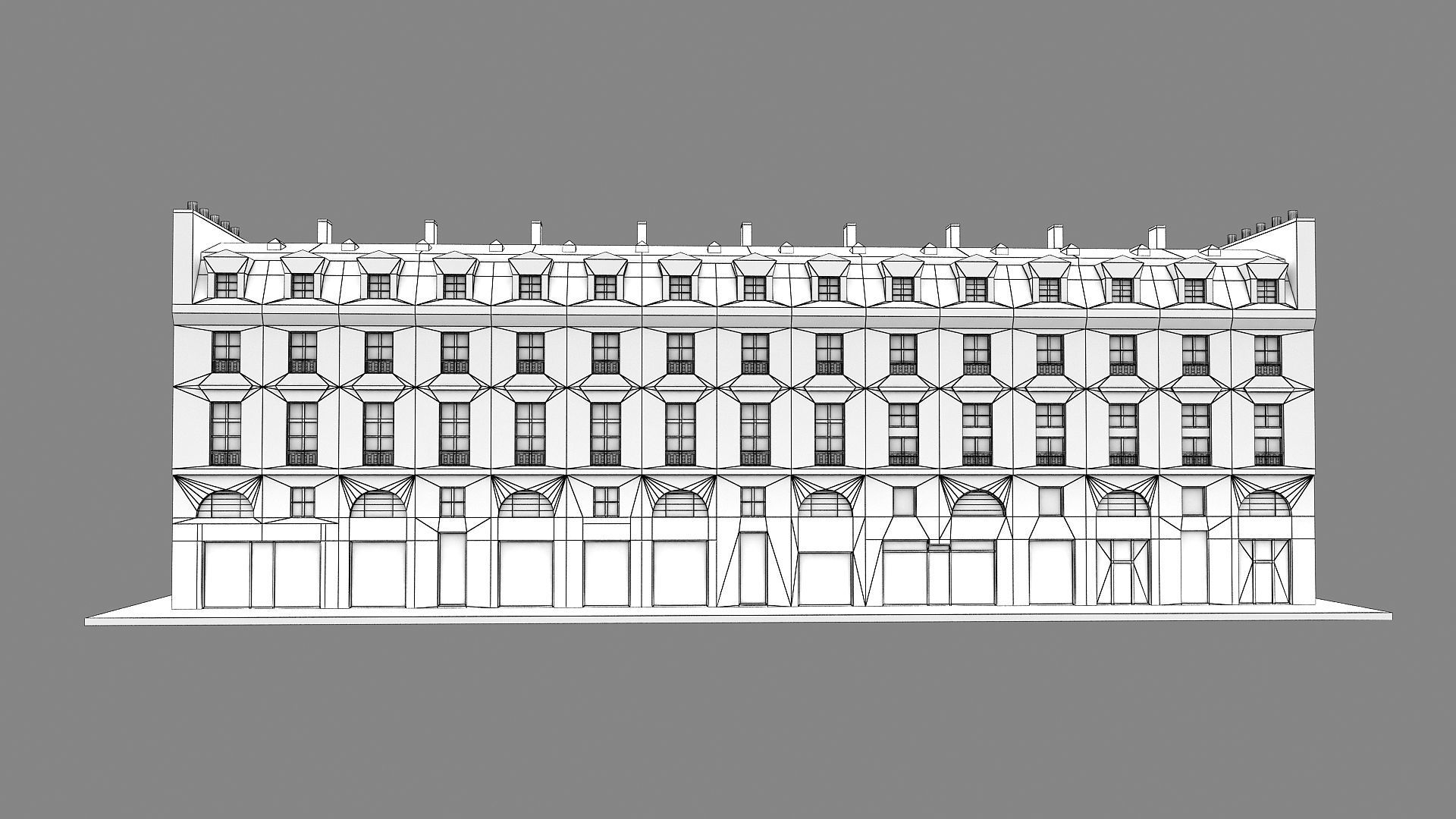 Typical Parisian Apartment 3d Building 09 3D model_18