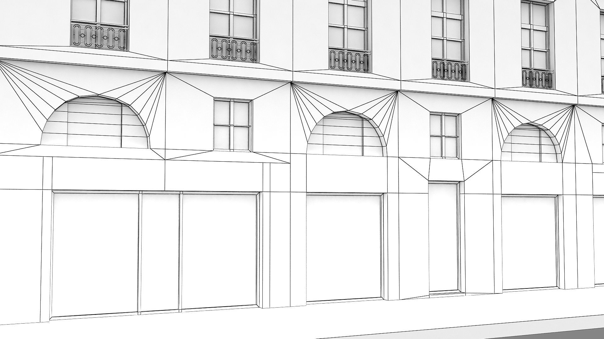 Typical Parisian Apartment 3d Building 09 3D model_19