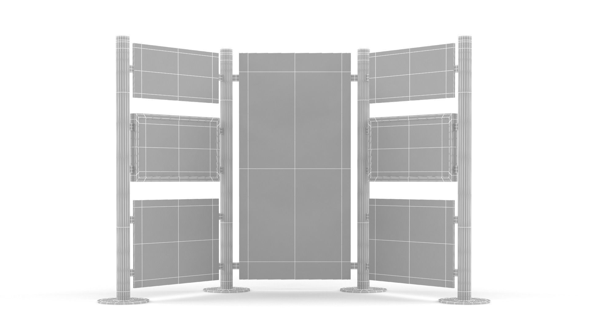 Exhibition Stand Design 3D model_9