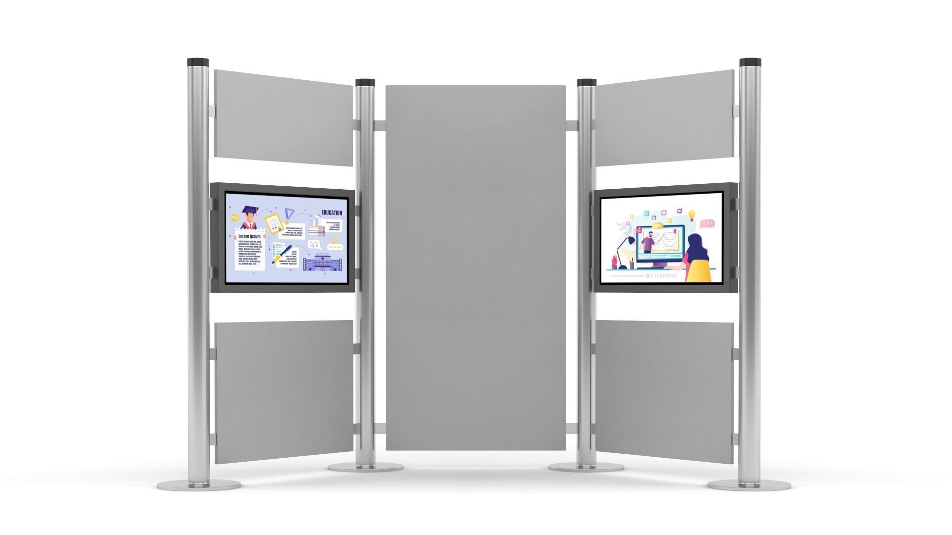 Exhibition Stand Design 3D model_4
