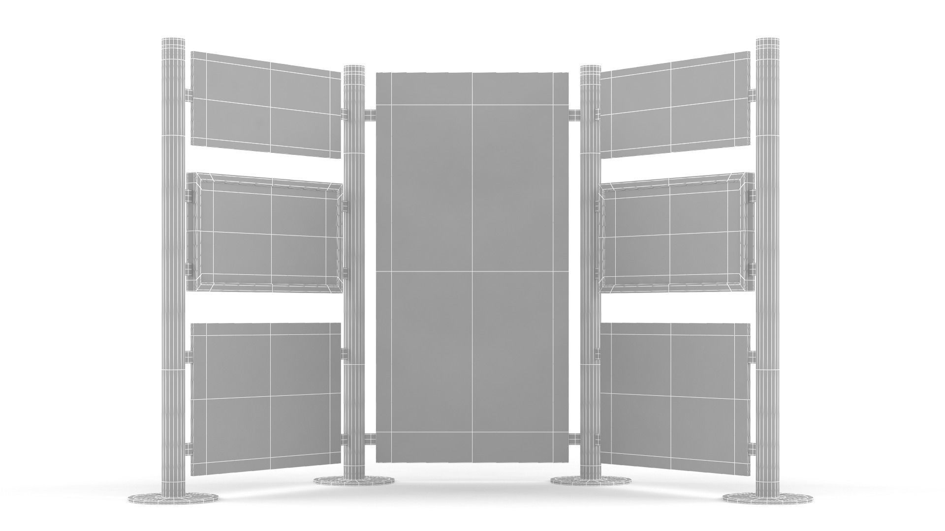 Exhibition Stand Design 3D model_5