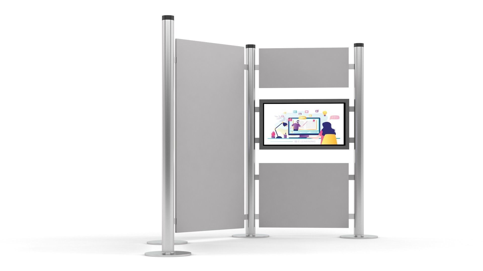 Exhibition Stand Design 3D model_2