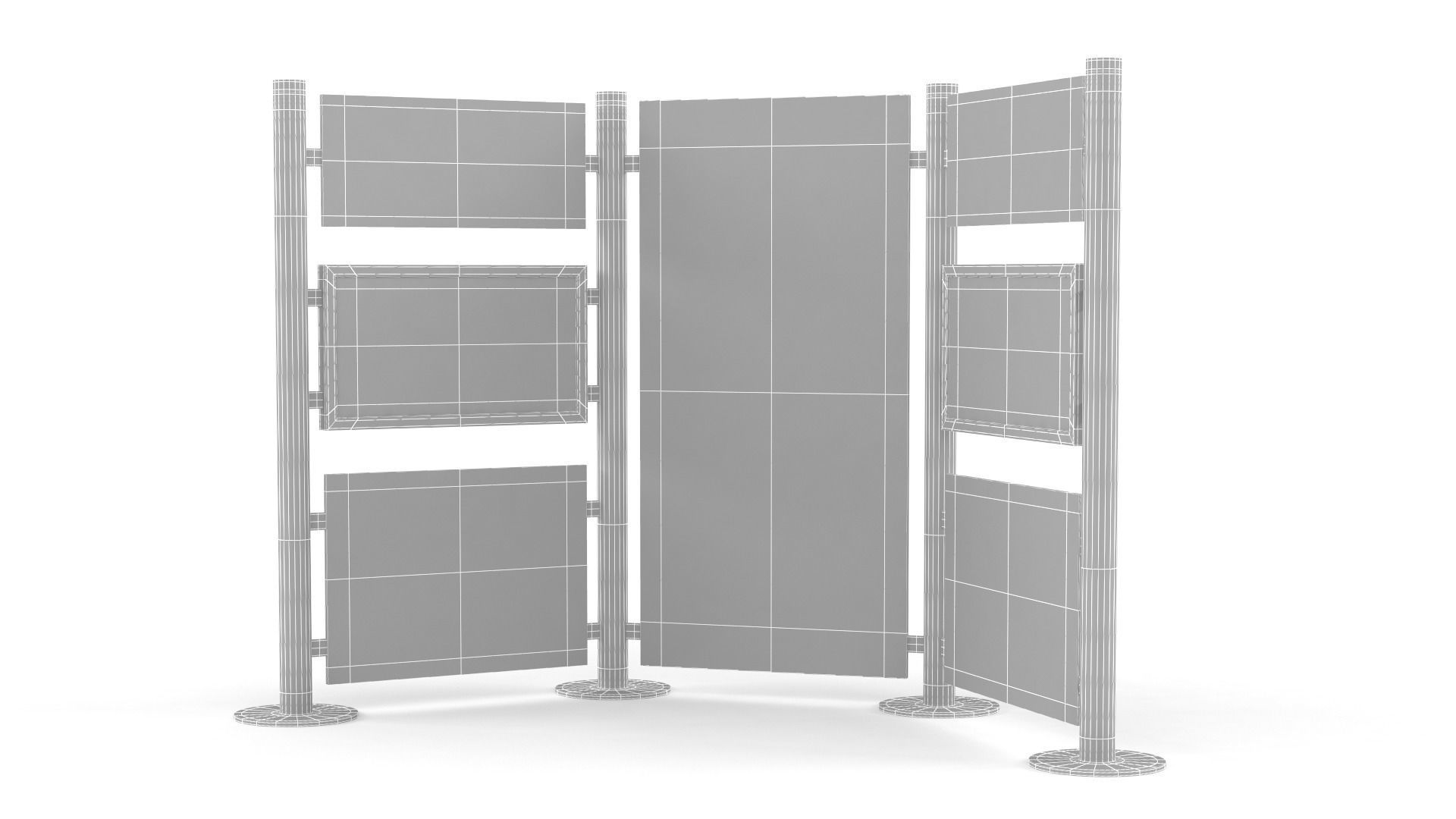 Exhibition Stand Design 3D model_8