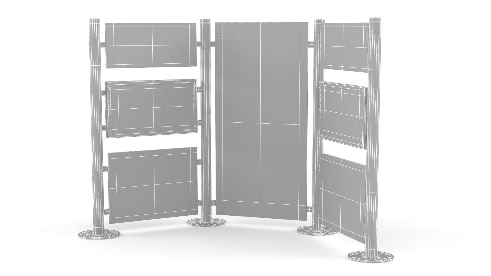 Exhibition Stand Design 3D model_6