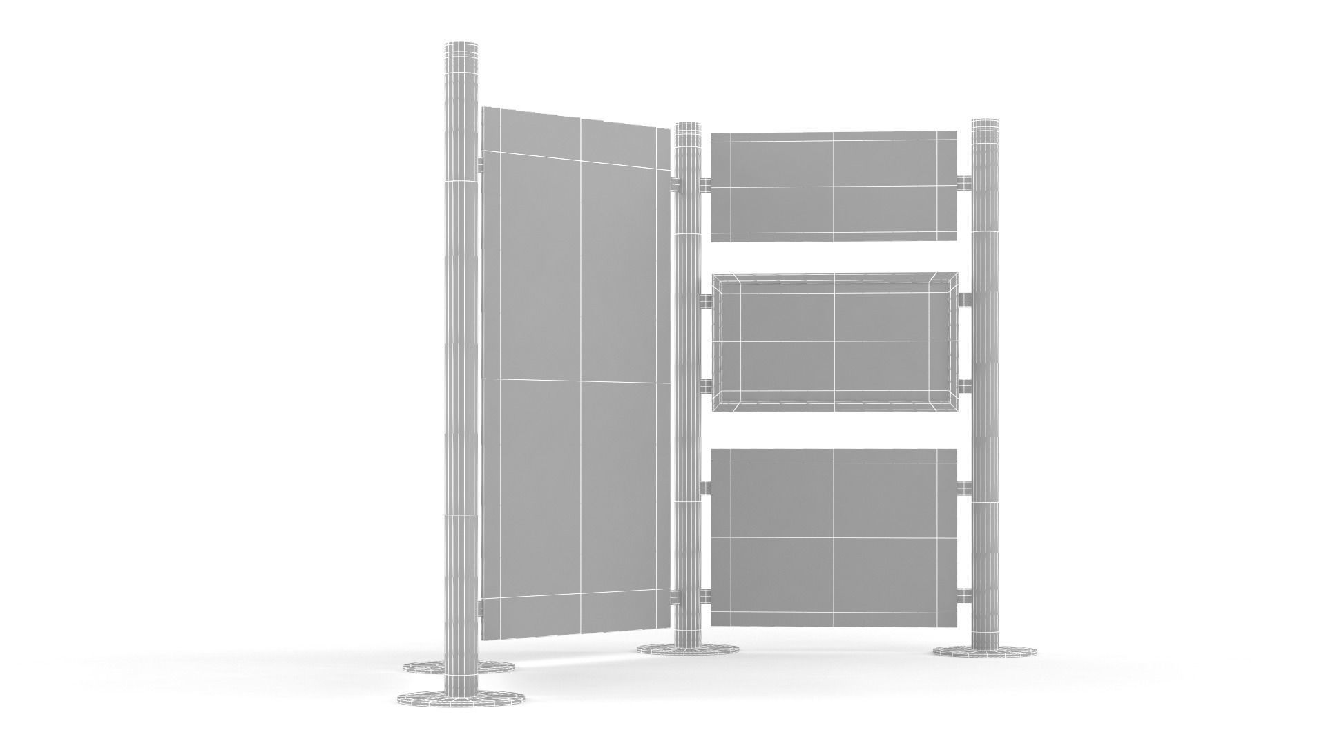 Exhibition Stand Design 3D model_7