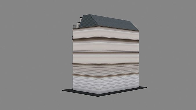 Typical Parisian Apartment 3d Building 10 3D model 5
