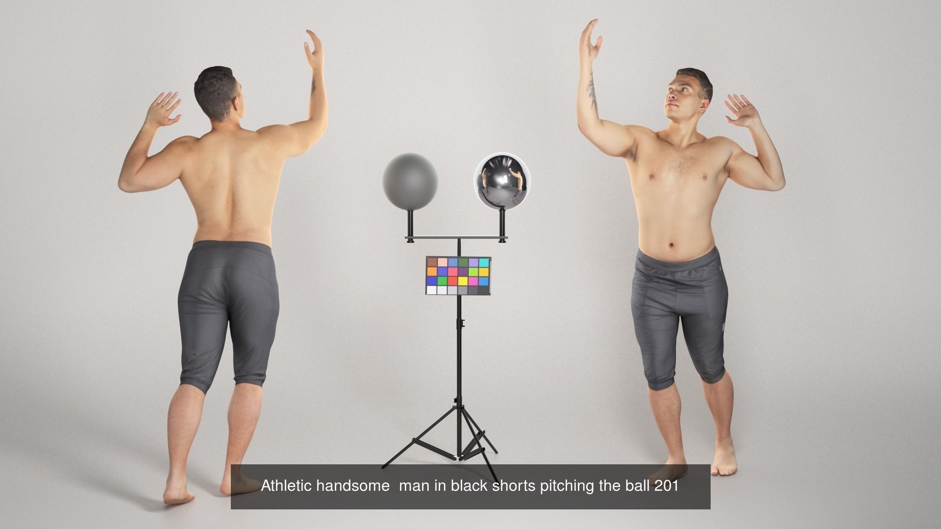 Beach people 14 3D Model Collection_4