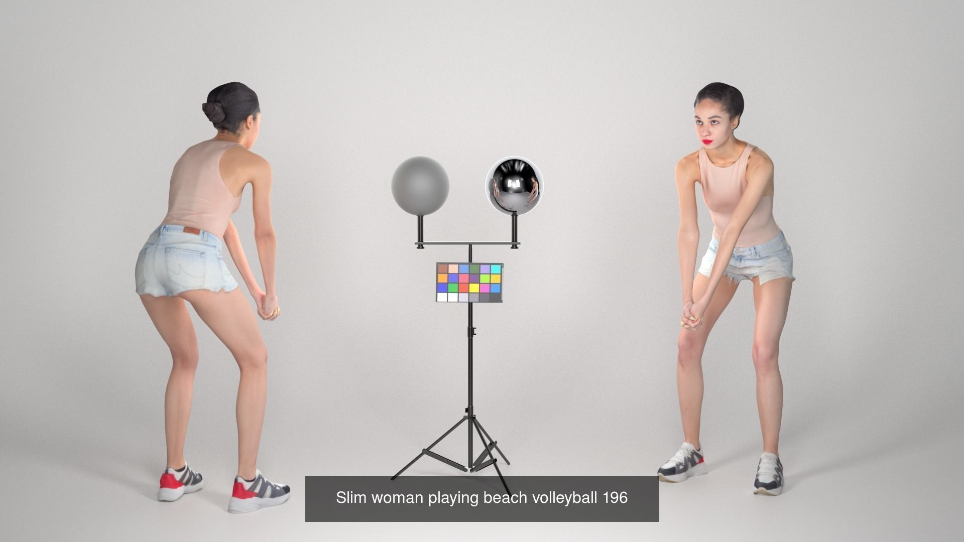 Beach people 14 3D Model Collection_2