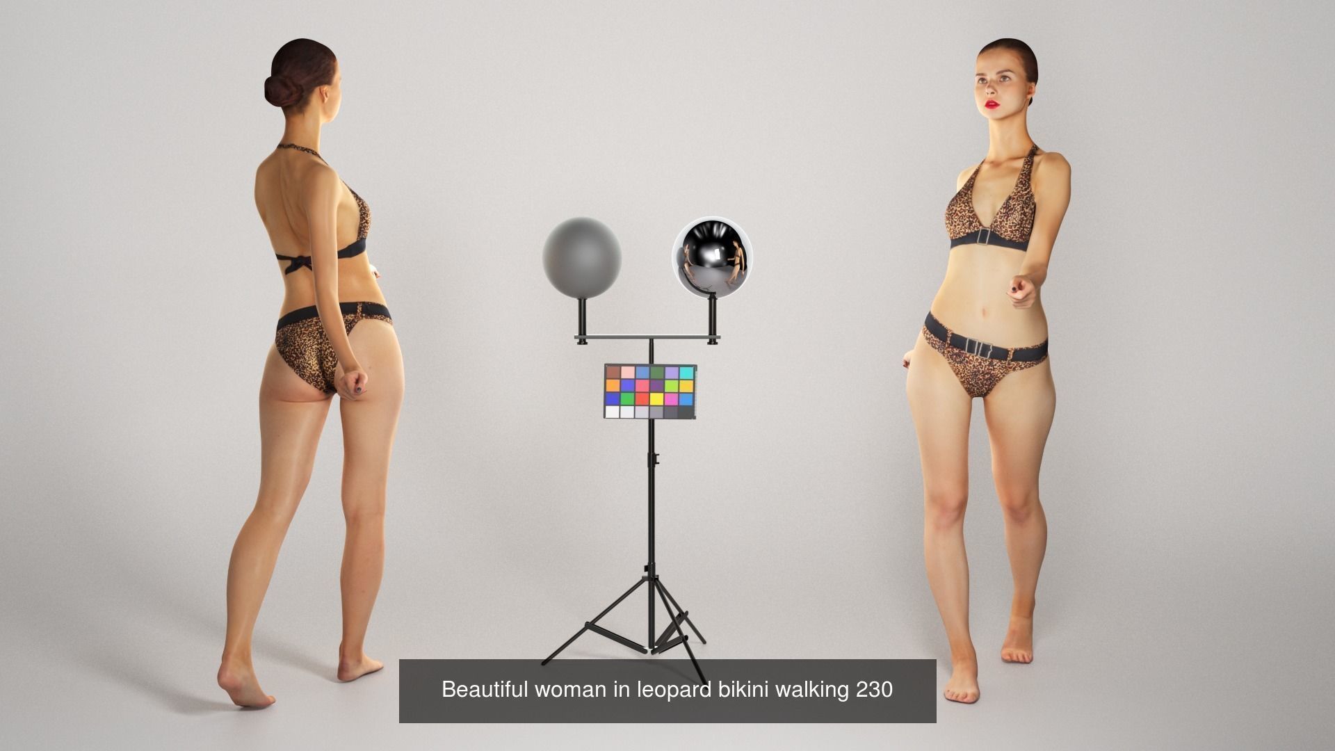 Beach people 14 3D Model Collection_5