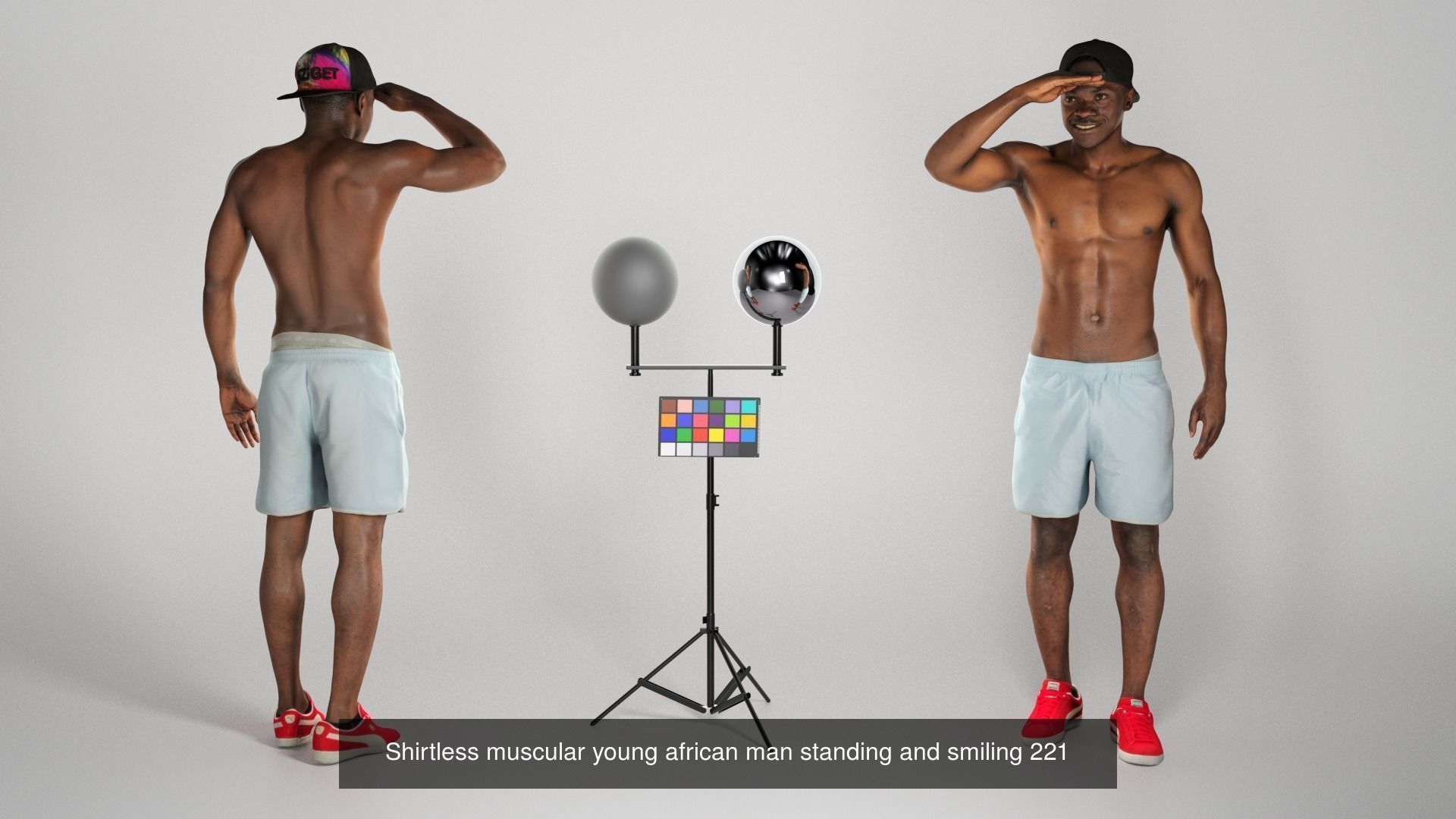 Beach people 14 3D Model Collection_6