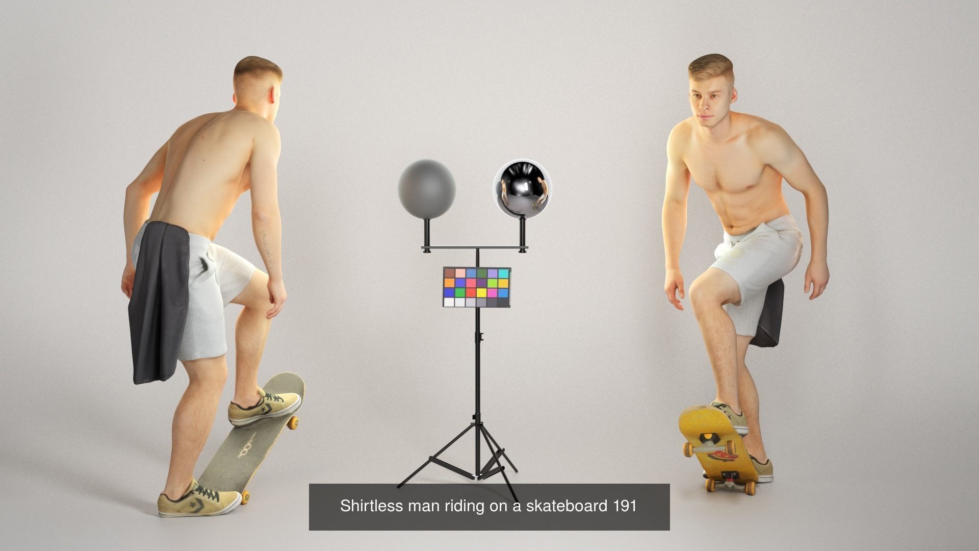 Beach people 14 3D Model Collection_3