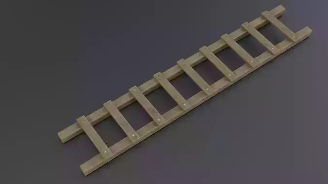 Medieval stairs for game