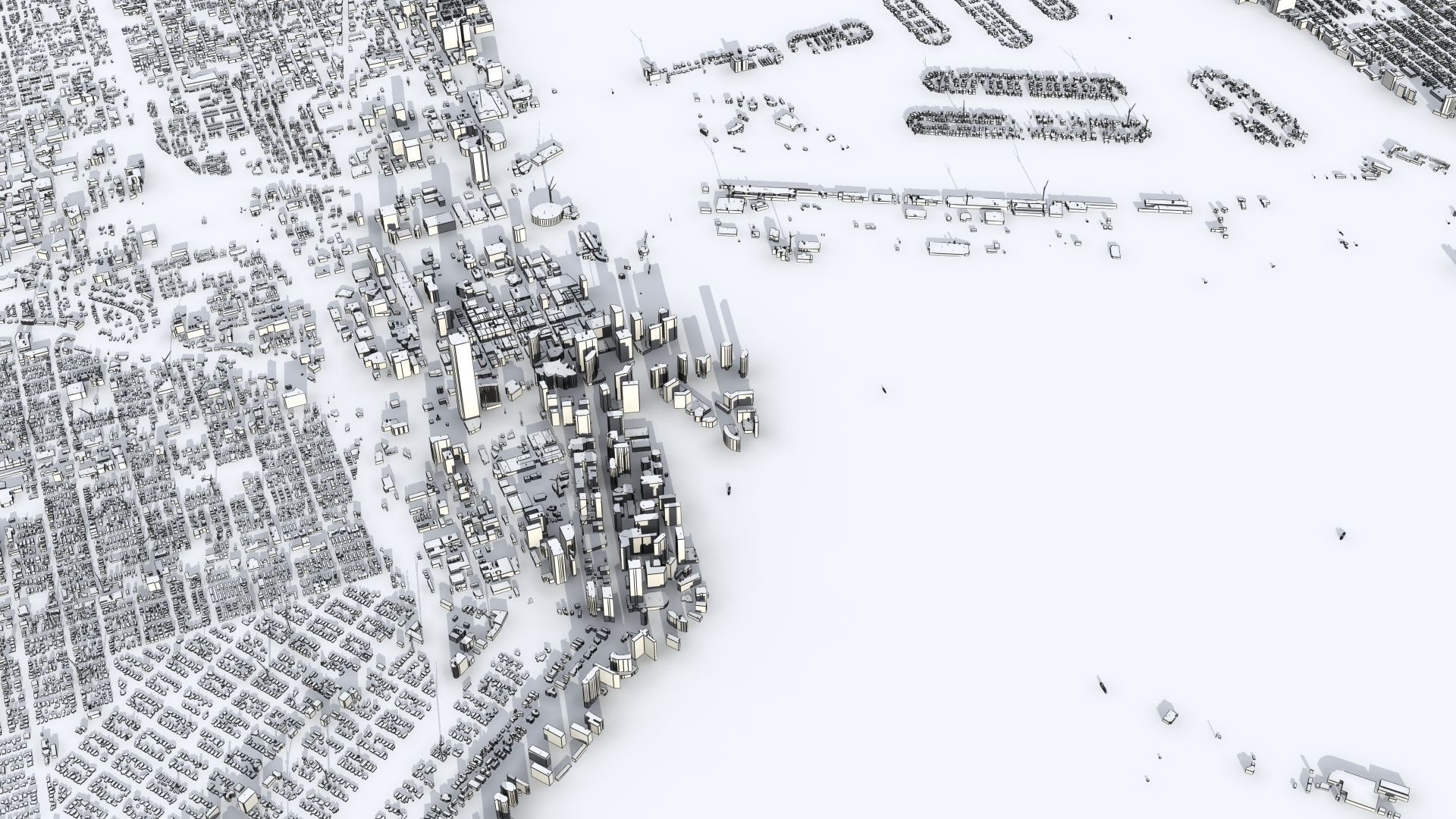 North American City Pack 3D Model Collection_10