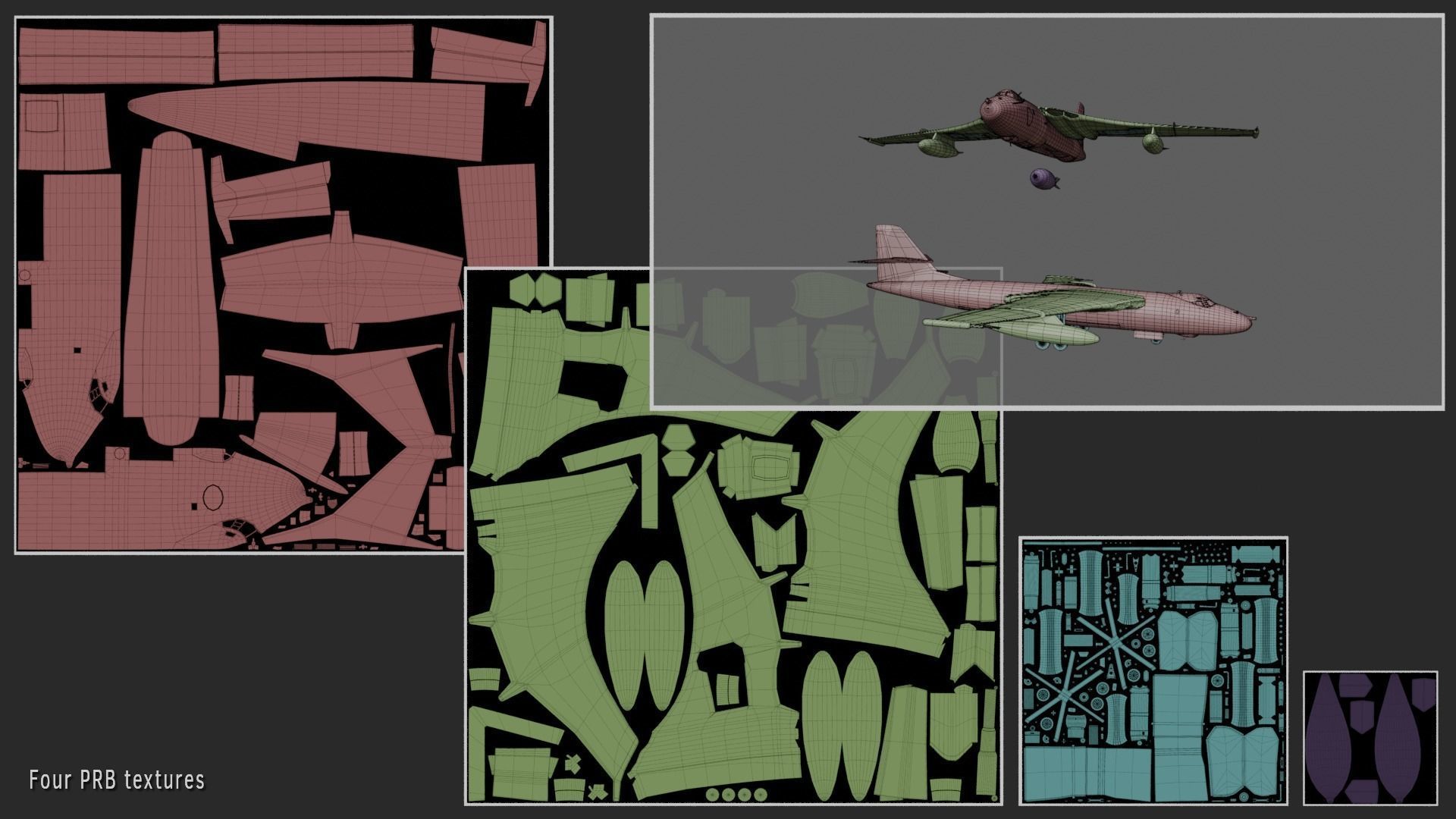 Vickers Valiant B1 bomber 3D model_12