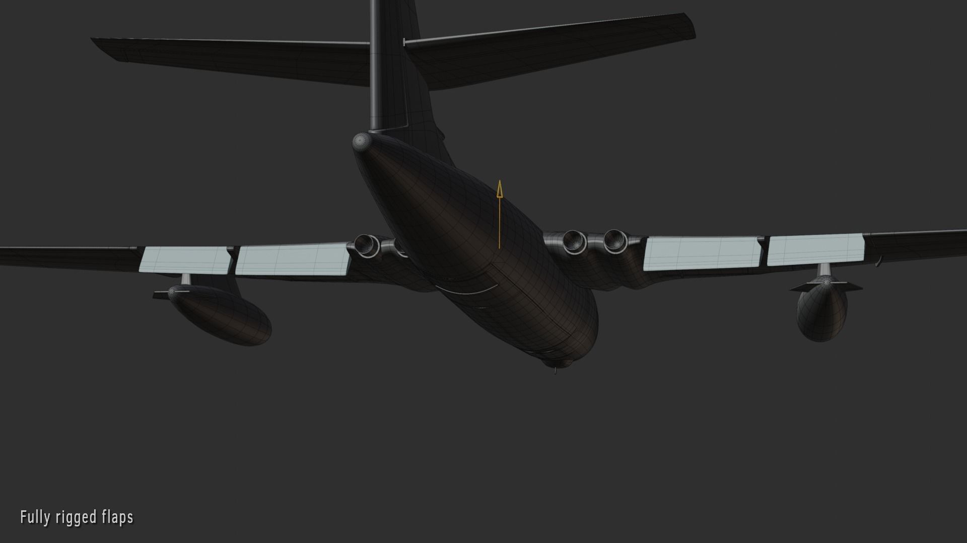 Vickers Valiant B1 bomber 3D model_10