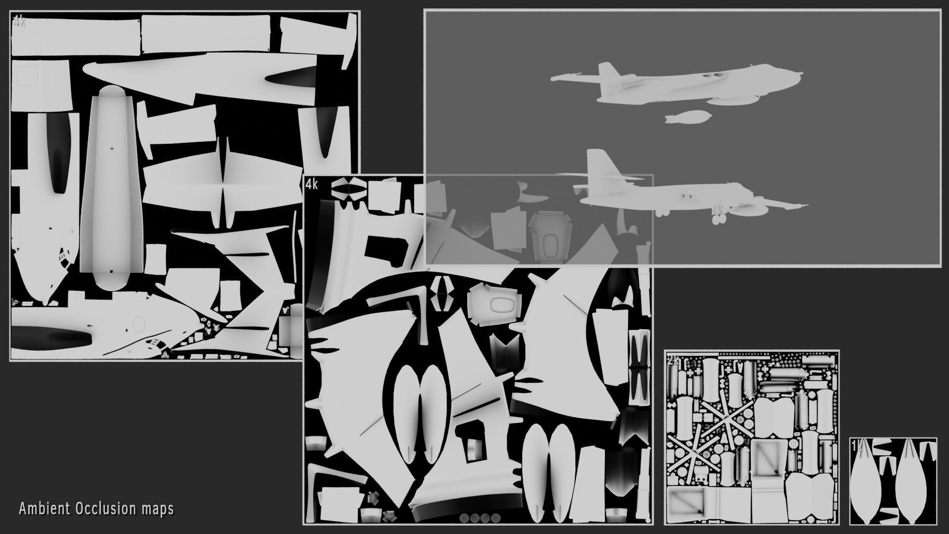 Vickers Valiant B1 bomber 3D model_14