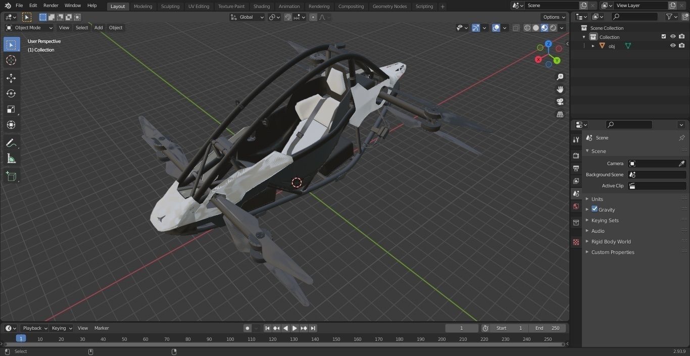 Jetson ONE 3D model_34