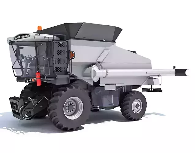 Combine Harvester 3D model