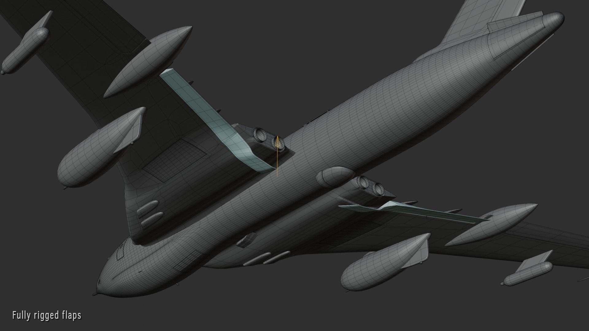 Handley Page Victor K2 tanker 3D model_10