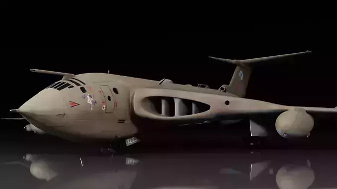 Handley Page Victor K2 tanker 3D model