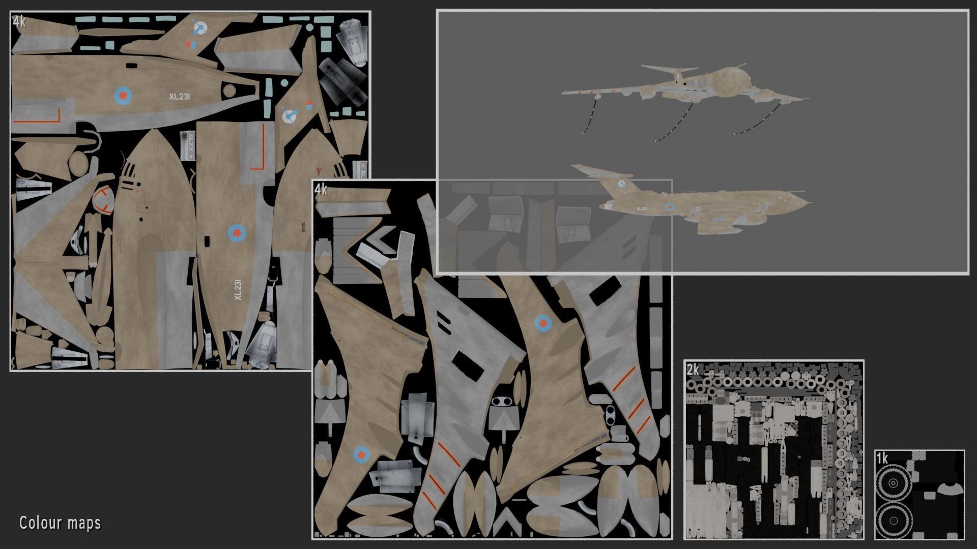 Handley Page Victor K2 tanker 3D model_15