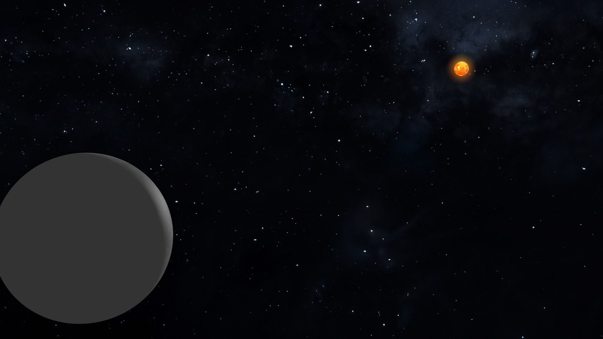 Realistic Solar System Model built to scale 3D model_6