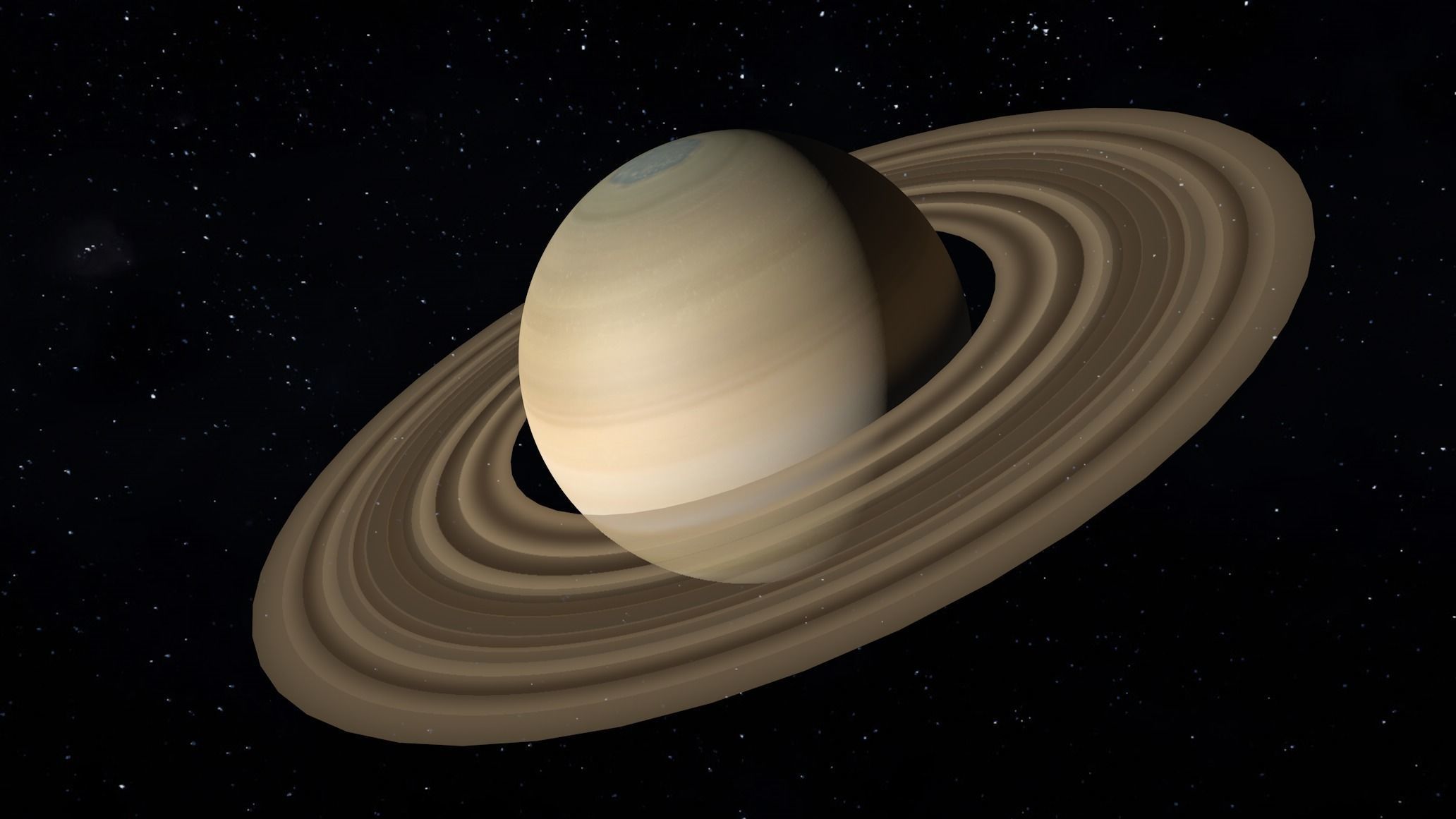 Realistic Solar System Model built to scale 3D model_10